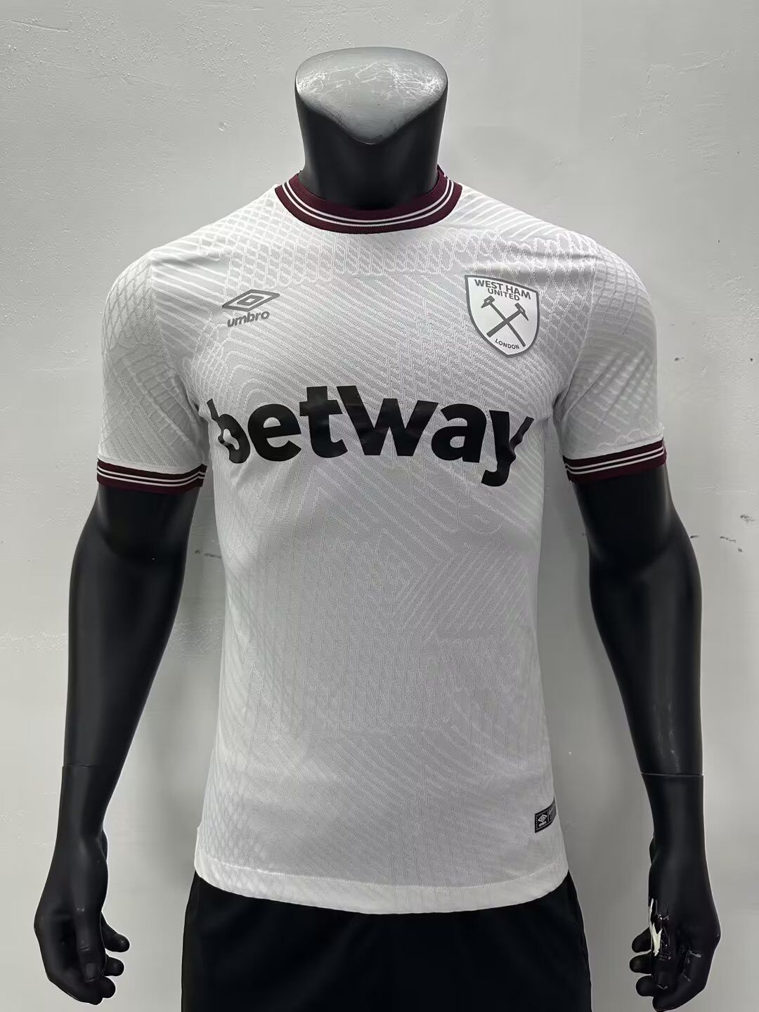 AAA Quality Westham 23/24 Away White Soccer Jersey(Player)
